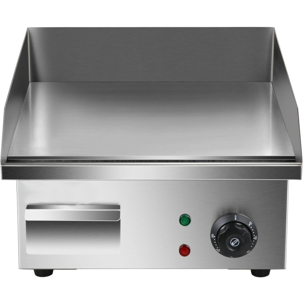 Commercial Griddle Smooth 250x400x215mm 2kW Electric | Stalwart DA-HEG250