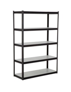 Commercial Heavy Duty Boltless Shelving Unit 5 Shelves 500kg Loading Capacity 1220x457x1830mm | Stalwart DA-SY1848LDC
