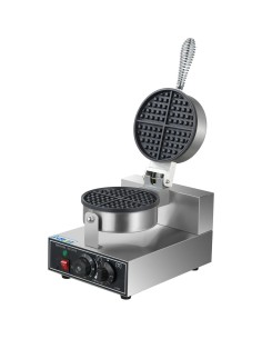 Commercial Waffle maker Single Round | Stalwart DA-HWB1