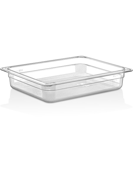 Polycarbonate Gastronorm Pan GN1/2 Depth 65mm Clear | DA-P8122