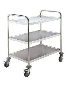 Commercial Serving/Service/Clearing Trolley Stainless steel 3 tier 810x460x900mm | DA-RST3B