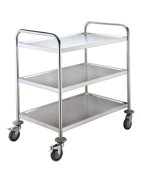 Commercial Serving/Service/Clearing Trolley Stainless steel 3 tier 810x460x900mm | DA-RST3B