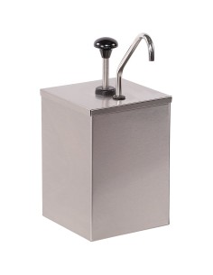 Commercial Condiment/Sauce Dispenser 1 pump Stainless steel | DA-JZS001