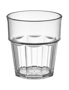 4pcs Casablanca Tumbler Clear PC 200ml Stackable | Stalwart DA-GC19