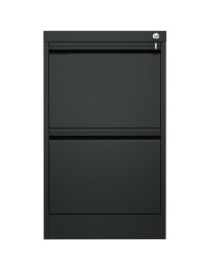 Professional Filing Cabinet 2 drawer 460x620x720mm Black | Stalwart DA-MXDC1BLACK 2