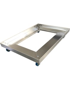 Stainless Steel Cart for 660x460mm Dough Box | Stalwart DA-DBC6646