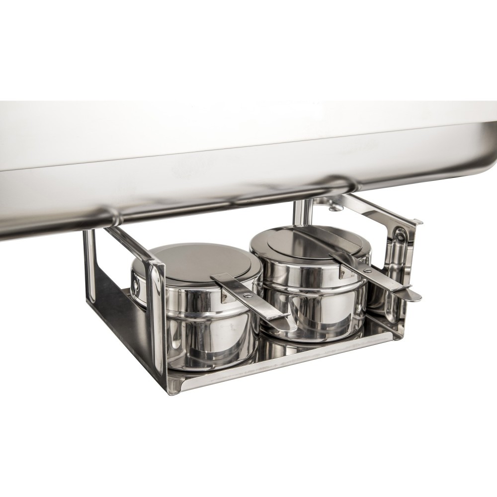 Hydraulic Chafing dish GN1/1 Stainless steel 9 litres | Stalwart DA-DTC1113