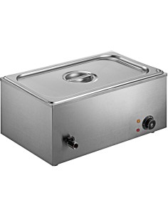 Commercial Bain Marie with 1/1Gn Pan and Lid Wet Heat | Stalwart DA-M401