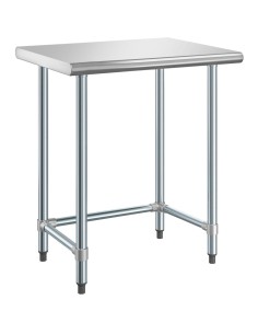 Commercial Work table Stainless steel No bottom shelf 915x610x900mm | DA-WTGOB2436418