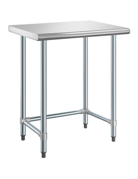 Commercial Work table Stainless steel No bottom shelf 915x610x900mm | DA-WTGOB2436418