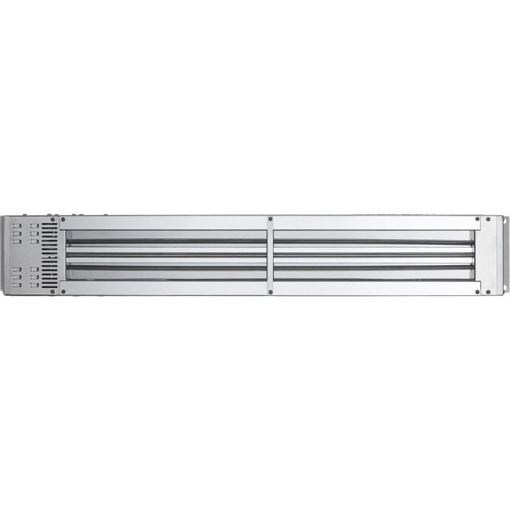 Commercial Single Element Strip Warmer with Mounting brackets & Chains Infinite controls 615mm | DA-ISW24