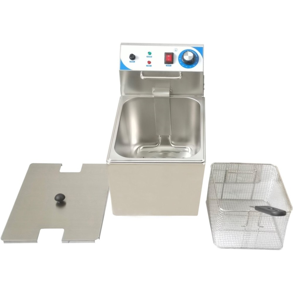 Commercial Deep Fat Fryer 10 litres 2.5kW Countertop | Stalwart WH121A