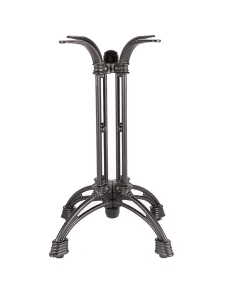 Black Decorative Table base Standard height Powder Coated Black | Stalwart DA-GS60230