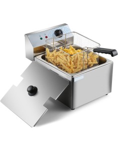 Commercial Fryer Electric 11 litre 3.5kW Countertop | Stalwart DA-HEF11L 2