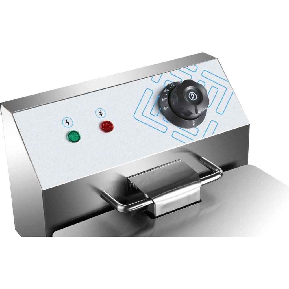 Commercial Fryer Electric 11 litre 3.5kW Countertop | Stalwart DA-HEF11L