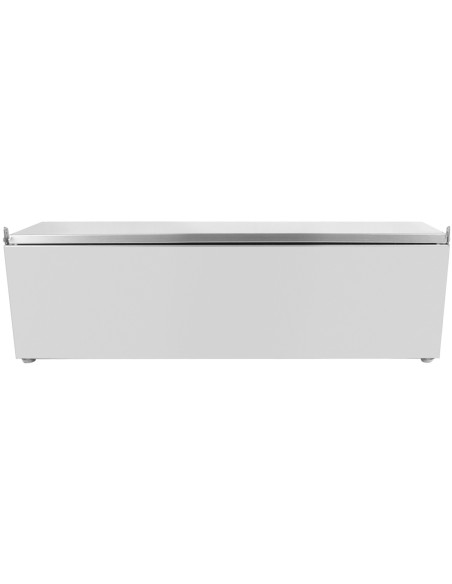 Commercial Condiment Holder with lid including 4xGN1/6-150mm containers Stainless steel | Stalwart DA-CHD04ADFL