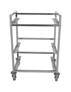 Dough Box/Services Container Cart for 66x46cm Dough Boxes | Stalwart DA-DBD6646