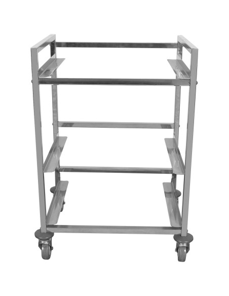 Dough Box/Services Container Cart for 66x46cm Dough Boxes | Stalwart DA-DBD6646