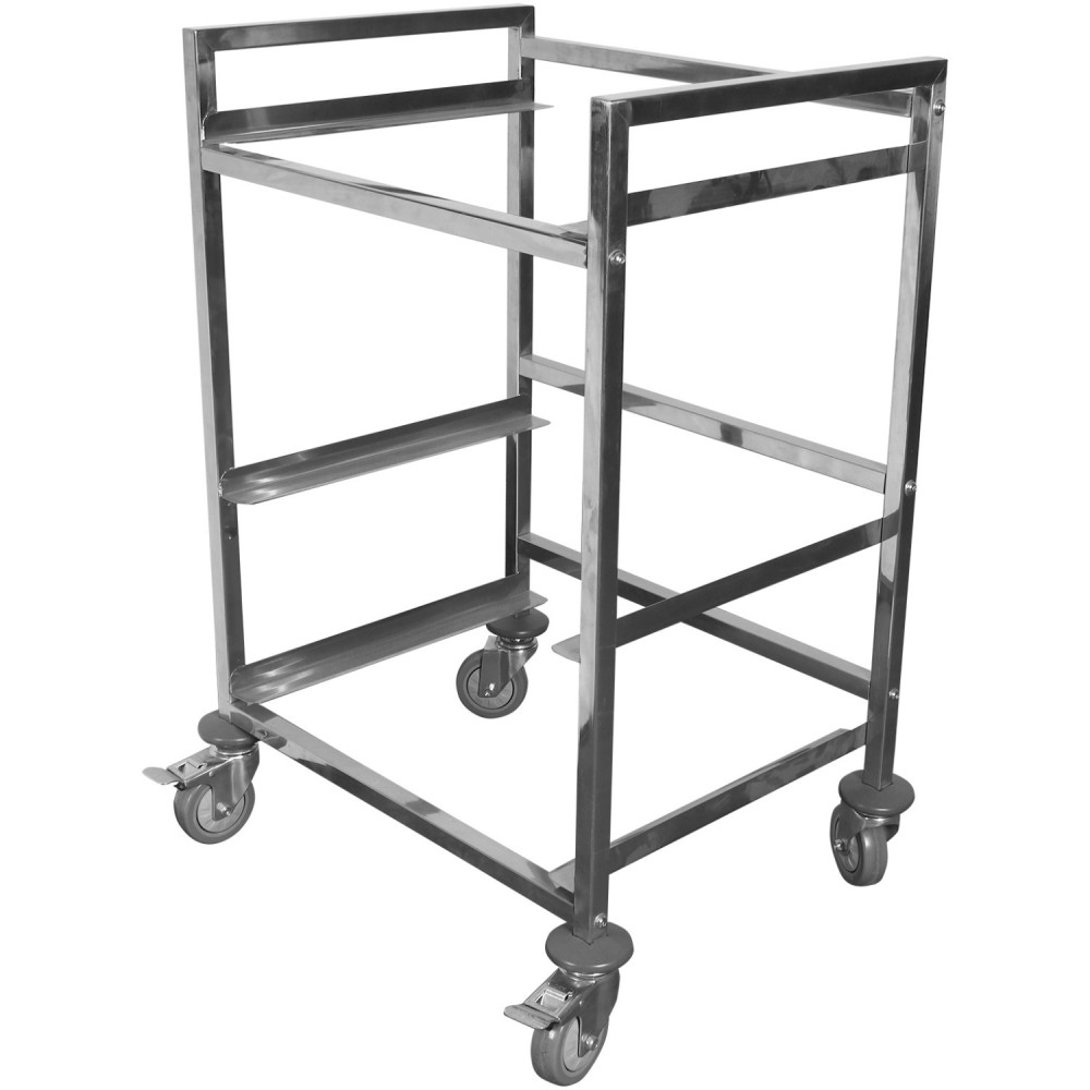 Dough Box/Services Container Cart for 66x46cm Dough Boxes | Stalwart DA-DBD6646