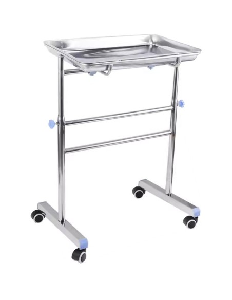 Stainless Steel Tray Shelf Double Leg | Stalwart DA-WHTSD