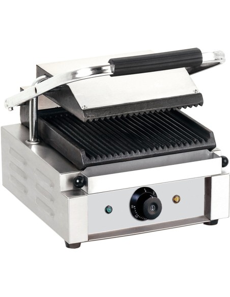 Heavy Duty Panini Contact grill Single Ribbed | DA-EG01A