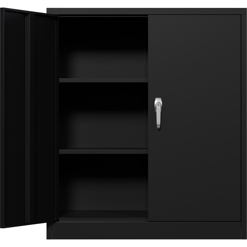 Professional Black Steel Cabinet 2 Doors 800x400x900mm | Stalwart DA-SART244