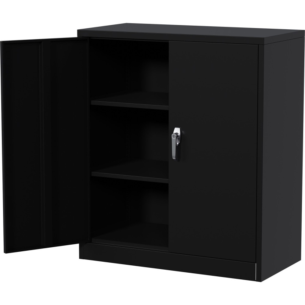 Professional Black Steel Cabinet 2 Doors 800x400x900mm | Stalwart DA-SART244