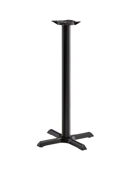 2pcs Black Table base 22x22'' Bar height Sandtex coating | Stalwart DA-T2222BARH