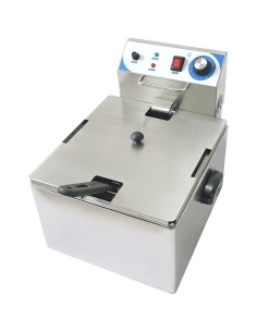 Commercial Deep Fat Fryer 12 litres 2.5kW Countertop | Stalwart WH161A