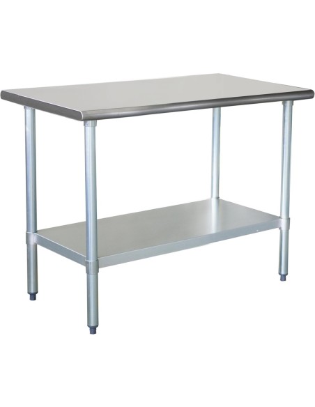 Stainless Steel Work Table Bottom Shelf 900x600x850mm | Stalwart DA-ETW9060