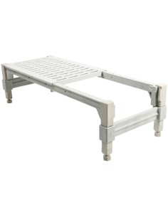Commercial Dunnage Rack 1220x530x225mm 450kg loading Iron &amp Polypropylene | Stalwart DA-WHPDSPA48181053 2