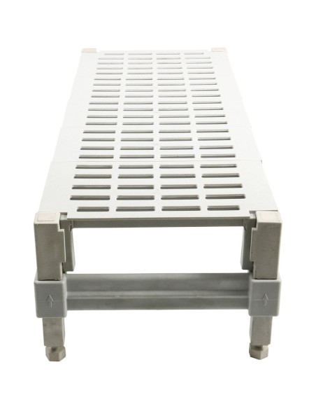 Commercial Dunnage Rack 1220x530x225mm 450kg loading Iron &amp Polypropylene | Stalwart DA-WHPDSPA48181053