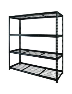 Commercial Heavy Duty Wire Shelving Unit 4 Shelves 1600kg Loading Capacity 1500x540x1830mm | Stalwart DA-SY54150
