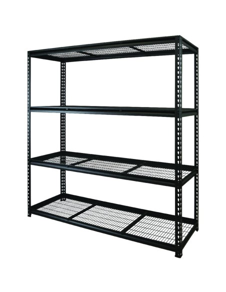 Commercial Heavy Duty Wire Shelving Unit 4 Shelves 1600kg Loading Capacity 1500x540x1830mm | Stalwart DA-SY54150