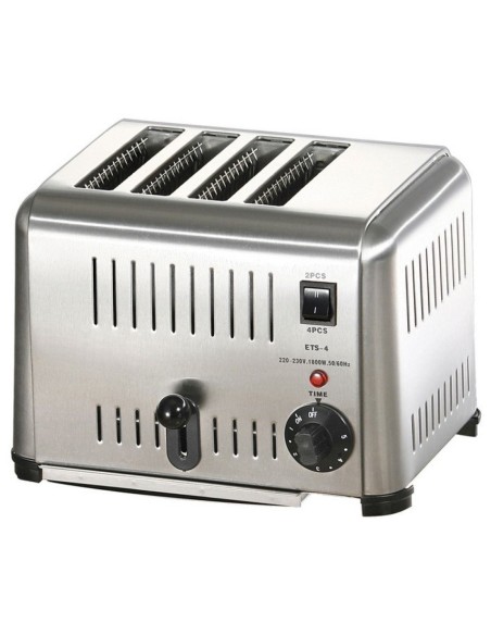 Commercial Slot Toaster 4 slices | Stalwart DA-ETS4A