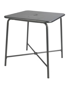 Bistro Table Steel Gun Metal 710x710mm Indoors | DA-GSHW1046GM