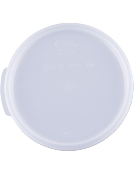 Round Lid for RSC2 and RSC4 Food Storage Containers | DA-RLID24