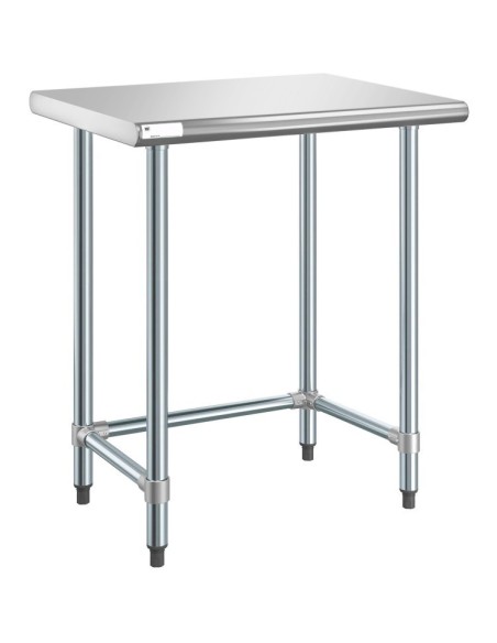 Commercial Work table Stainless steel No bottom shelf 915x760x900mm | Stalwart DA-WTGOB3036418