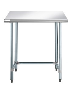 Commercial Work table Stainless steel No bottom shelf 915x760x900mm | Stalwart DA-WTGOB3036418 2