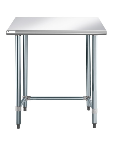 Commercial Work table Stainless steel No bottom shelf 915x760x900mm | Stalwart DA-WTGOB3036418