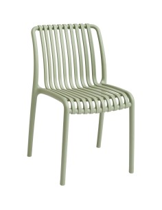 Bistro Dining Chair Plastic Light Green Indoors & Outdoors (Pack of 4) | Stalwart DA-WW6076LIGHTGREEN