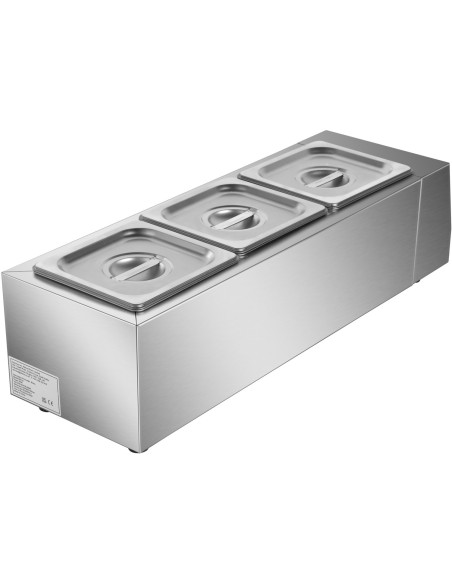 Commercial Chocolate Melter Triple Pan 2.0kW | Stalwart DA-HW23