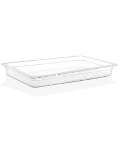 Polypropylene Gastronorm Pan GN1/1 Depth 65mm Clear 6 litres | Stalwart DA-GNPP1165