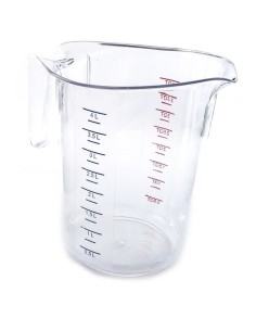 Polycarbonate Measuring Jug 4 litre Heavy duty | Stalwart DA-MC4