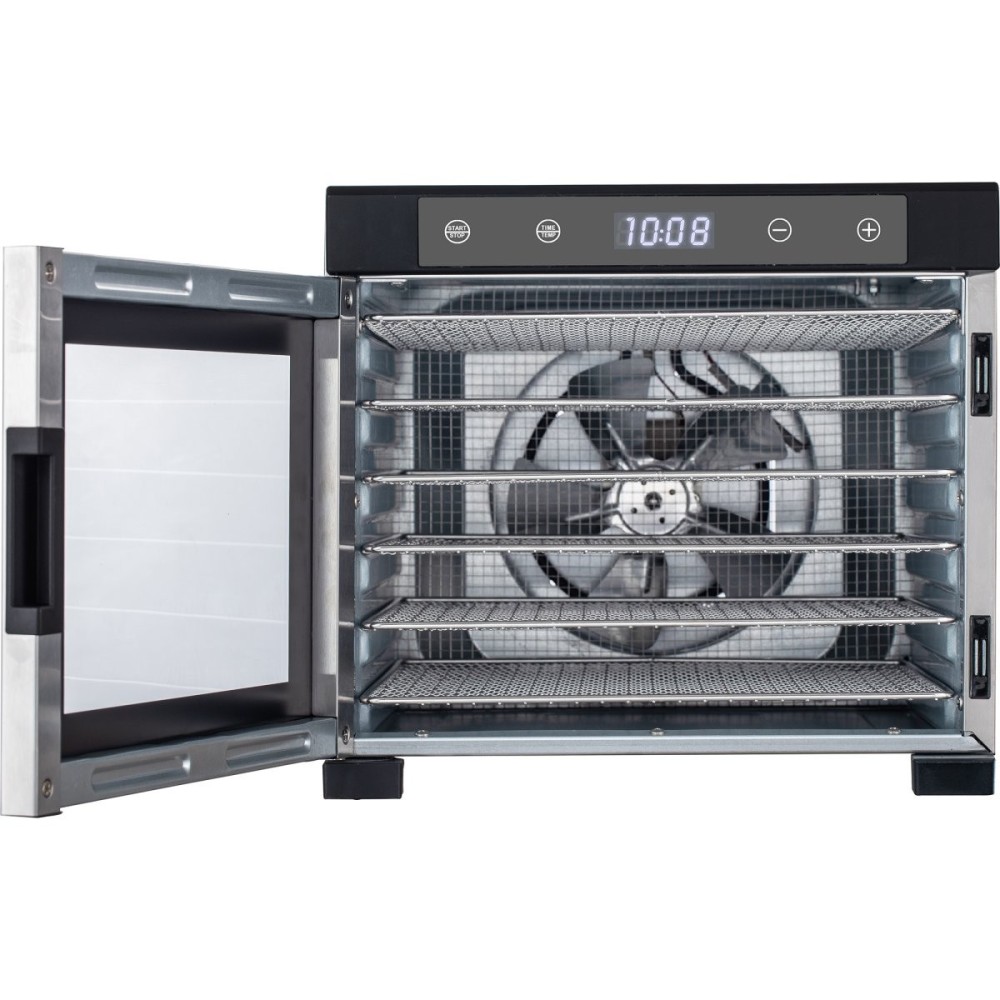 Commercial Food Dehydrator 6 removable trays 0.6kW | Stalwart DA-FD06A
