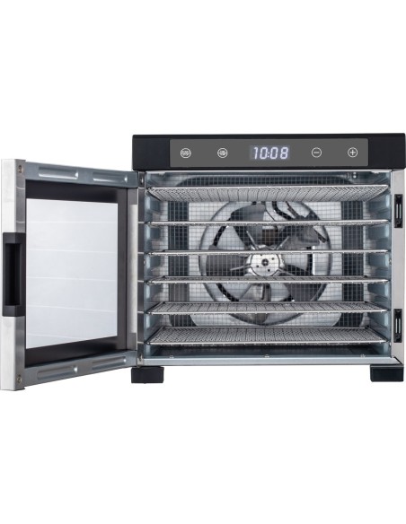 Commercial Food Dehydrator 6 removable trays 0.6kW | Stalwart DA-FD06A