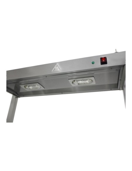 Commercial Quartz Lamp Heating Gantry Single tier 900mm | Stalwart DA-FWL091