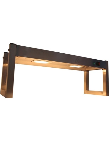 Commercial Quartz Lamp Heating Gantry Single tier 900mm | Stalwart DA-FWL091