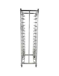 Economic Design Rack Trolley for 660x460mm Sheet Pan 15-Tier | Stalwart DA-ERT7515