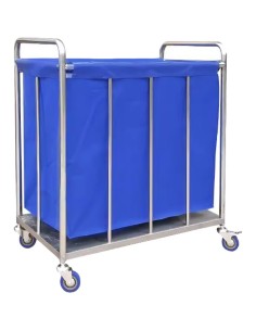 Stainless Steel Utility Cart 800x500x860mm | Stalwart DA-WHDC8050